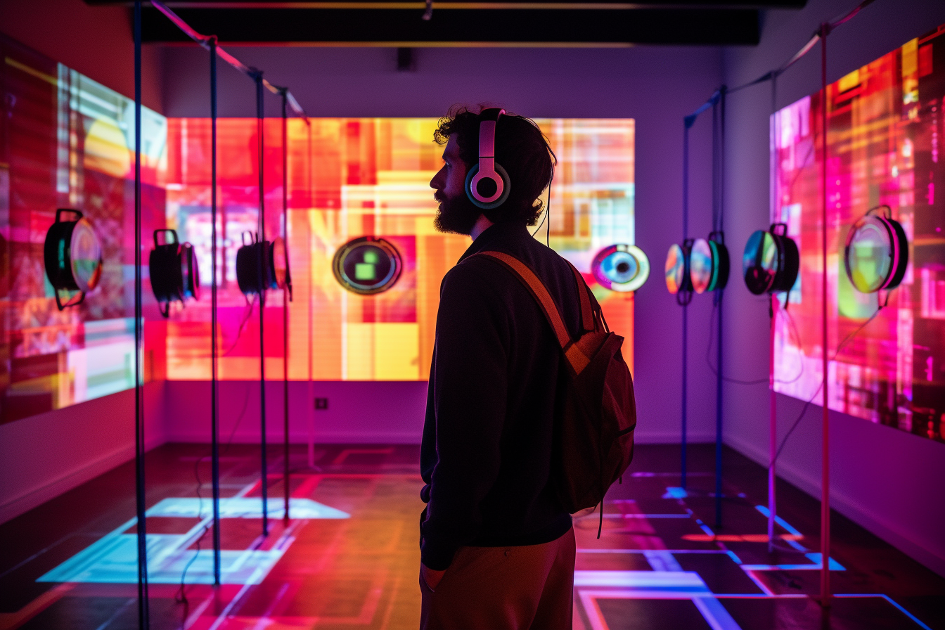 Decentered-Media_a_DJ_stood_in_the_centre_of_an_arts_gallery_we_90bf0a92-f776-4258-acfa-4d714a8e22ba