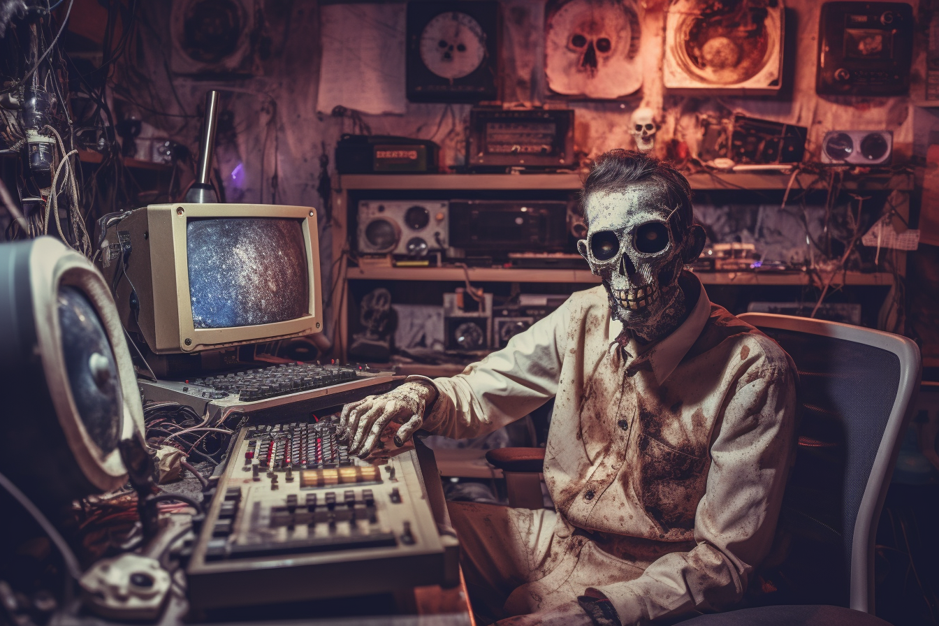 Decentered-Media_a_hi-tech_radio_studio_with_a_dj_who_is_a_zomb_d5c3408f-6ad8-4327-85b7-05d56674e4bb