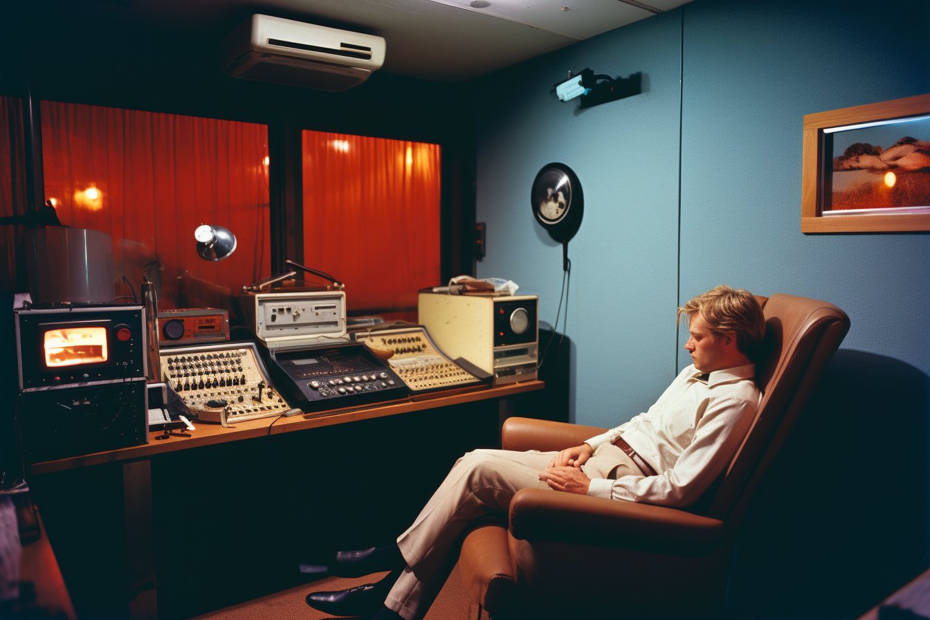 Decentered-Media_a_modern_radio_studio_with_a_presenter_who_is__f5d37d15-6f4c-4c2a-b390-192d9fd817f4