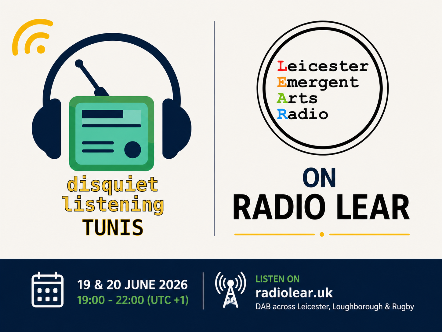 Disquiet Listening – Tunis Comes To Radio Lear